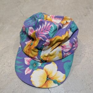 VTG Wendys Hawaiian Hat Snap Back Employee